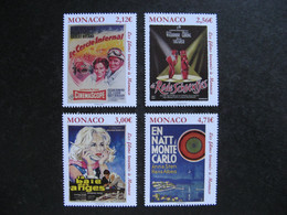 Monaco:  TB Série  N° 3299 Au N° 3302 , Neufs XX . - Unused Stamps