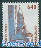 Germany, Federal Republic 1995 Dom Of Speyer 1v, Mint NH, Religion - Churches, Temples, Mosques, Synagogues - Ongebruikt
