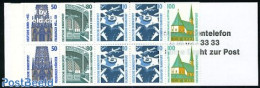 Germany, Federal Republic 1996 DEFINITIVES BOOKLET, Mint NH, Transport - Stamp Booklets - Aircraft & Aviation - Art - .. - Unused Stamps