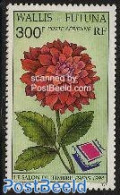 Wallis & Futuna 1994 Salon Du Timbre 1v, Mint NH, Nature - Flowers & Plants - Philately - Autres & Non Classés