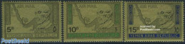 Yemen, Arab Republic 1968 Adenauer 3v (gold), Mint NH, History - Various - Germans - Politicians - Maps - Geography