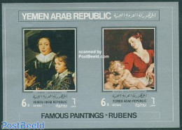 Yemen, Arab Republic 1968 Rubens Paintings S/s, Mint NH, Art - Paintings - Rubens - Autres & Non Classés