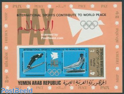 Yemen, Arab Republic 1971 International Sports S/s Imperforated, Mint NH, Sport - Olympic Games - Andere & Zonder Classificatie