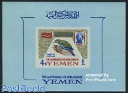 Yemen, Kingdom 1965 Birds S/s, Mint NH, Nature - Birds - Woodpeckers - Sonstige & Ohne Zuordnung