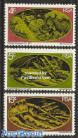 South Africa 1973 Wolraad Woltemade 3v, Mint NH, Transport - Ships And Boats - Nuevos