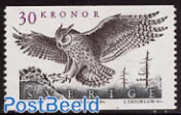 Sweden 1989 Owl 1v, Mint NH, Nature - Birds - Owls - Ongebruikt