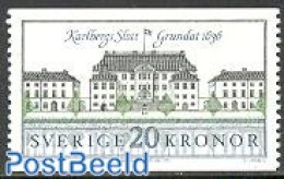 Sweden 1992 Karlberg Castle 1v, Mint NH, Art - Castles & Fortifications - Unused Stamps
