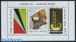 Sweden 1993 Europa, Modern Art 3v [::], Mint NH, History - Europa (cept) - Art - Modern Art (1850-present) - Unused Stamps