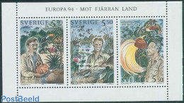 Sweden 1994 Europa, Discoveries 3v [::], Mint NH, History - Nature - Science - Europa (cept) - Explorers - Birds - Inv.. - Neufs