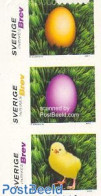 Sweden 2001 Easter 3v S-a, Mint NH, Nature - Birds - Unused Stamps