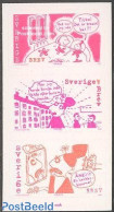 Sweden 2002 Comics, Love & Miss Terrified 3v, Mint NH, Art - Comics (except Disney) - Unused Stamps