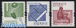 Sweden 2004 Tools 3v, Mint NH, Art - Handicrafts - Unused Stamps