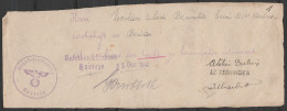 Laisser-passer établi Par L'occupant Allemand Daté 23 Décembre 1940 De BERTRIX - 1939-45