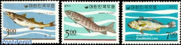 Korea, South 1966 Fish 3v, Mint NH, Nature - Fish - Poissons