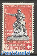 Switzerland 1940 Pro Patria 1v, Mint NH, Art - Sculpture - Nuovi