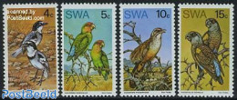 South-West Africa 1974 Birds 4v, Mint NH, Nature - Birds - África Del Sudoeste (1923-1990)
