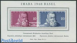 Switzerland 1948 IMABA S/s, Mint NH - Ungebraucht