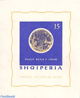 Albania 1964 Moon S/s Imperforated, Mint NH, Science - Astronomy - Astrologie
