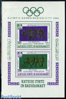 Aden 1967 KSiH, Olympic Games S/s, Mint NH, Sport - Athletics - Olympic Games - Athlétisme