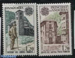 Andorra, French Post 1979 Europa CEPT 2v, Mint NH, History - Religion - Europa (cept) - Churches, Temples, Mosques, Sy.. - Unused Stamps