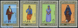Algeria 1975 Costumes 4v, Mint NH, Various - Costumes - Ungebraucht