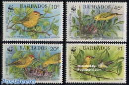 Barbados 1991 WWF, Birds 4v, Mint NH, Nature - Birds - World Wildlife Fund (WWF) - Barbados (1966-...)
