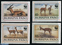 Burkina Faso 1993 WWF, Gazelle 4v, Mint NH, Nature - Animals (others & Mixed) - World Wildlife Fund (WWF) - Autres & Non Classés