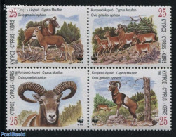 Cyprus 1998 WWF, Muflon 4v [+], Mint NH, Nature - Animals (others & Mixed) - World Wildlife Fund (WWF) - Unused Stamps