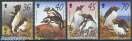 Falkland Islands 2002 WWF, Penguin 4v, Mint NH, Nature - Birds - Penguins - World Wildlife Fund (WWF) - Andere & Zonder Classificatie