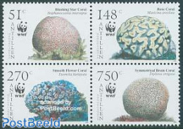 Netherlands Antilles 2005 WWF, Corals 4v [+], Mint NH, Nature - World Wildlife Fund (WWF) - Andere & Zonder Classificatie