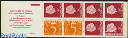 Netherlands 1971 2x5,6x15c Booklet, Phosphor, Text: HEBT U IETS TE, Mint NH, Stamp Booklets - Nuevos