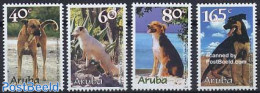 Aruba 1999 Dogs 4v, Mint NH, Nature - Dogs - Autres & Non Classés