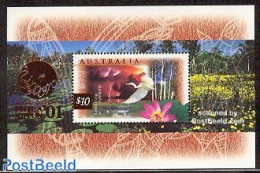 Australia 2001 Philanippon S/s, Mint NH, Nature - Birds - Philately - Unused Stamps