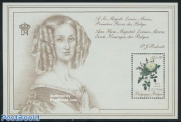 Belgium 1990 Philatelic Promotion, Roses S/s, Mint NH, Nature - Flowers & Plants - Roses - Nuovi