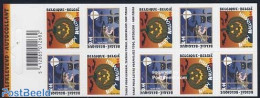 Belgium 2004 Haloween Booklet, Mint NH, Nature - Various - Bats - Cats - Stamp Booklets - Greetings & Wishing Stamps -.. - Ongebruikt