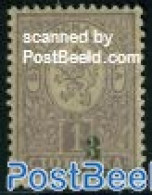 Bulgaria 1916 Overprint 1v, Mint NH - Unused Stamps