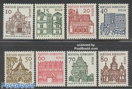 Germany, Berlin 1964 Definitives 8v, Mint NH, Art - Architecture - Castles & Fortifications - Nuovi