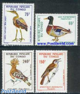 Congo Republic 1978 Birds 4v, Mint NH, Nature - Birds - Ducks - Sonstige & Ohne Zuordnung