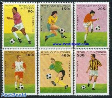 Congo Republic 1996 World Cup Football France 6v, Mint NH, Sport - Football - Altri & Non Classificati