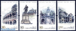 China People’s Republic 2006 Sun Yat-Sen 4v, Mint NH, Art - Architecture - Sculpture - Unused Stamps