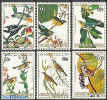 Cook Islands 1985 J.J. Audubon 6v, Mint NH, Nature - Birds - Andere & Zonder Classificatie