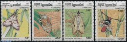 Cambodia 1993 Insects 4v, Mint NH, Nature - Insects - Cambodia