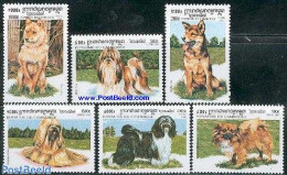 Cambodia 1999 Dogs 6v, Mint NH, Nature - Dogs - Cambodge