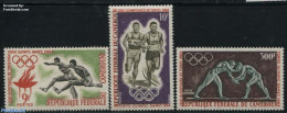 Cameroon 1964 Olympic Games Tokyo 3v, Mint NH, Sport - Athletics - Olympic Games - Leichtathletik