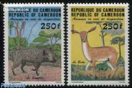 Cameroon 1984 Animals 2v, Mint NH, Nature - Animals (others & Mixed) - Cameroon (1960-...)