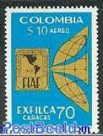 Colombia 1970 Exfilca 70 1v, Mint NH, Various - Maps - Geography