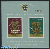 Colombia 1967 CCEP S/s, Mint NH, Post - Art - Art & Antique Objects - Correo Postal