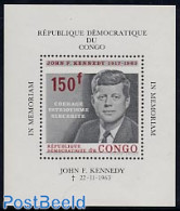 Congo (Kinshasa) 1964 J.F. Kennedy S/s, Mint NH, History - American Presidents - Other & Unclassified