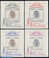 Congo (Kinshasa) 1966 J.F. Kennedy 4 S/s, Mint NH, History - American Presidents - Other & Unclassified