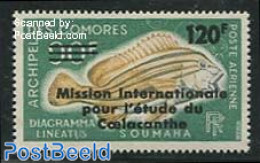 Comoros 1973 Coelacanth Study Mission 1v, Mint NH, Nature - Fish - Fische